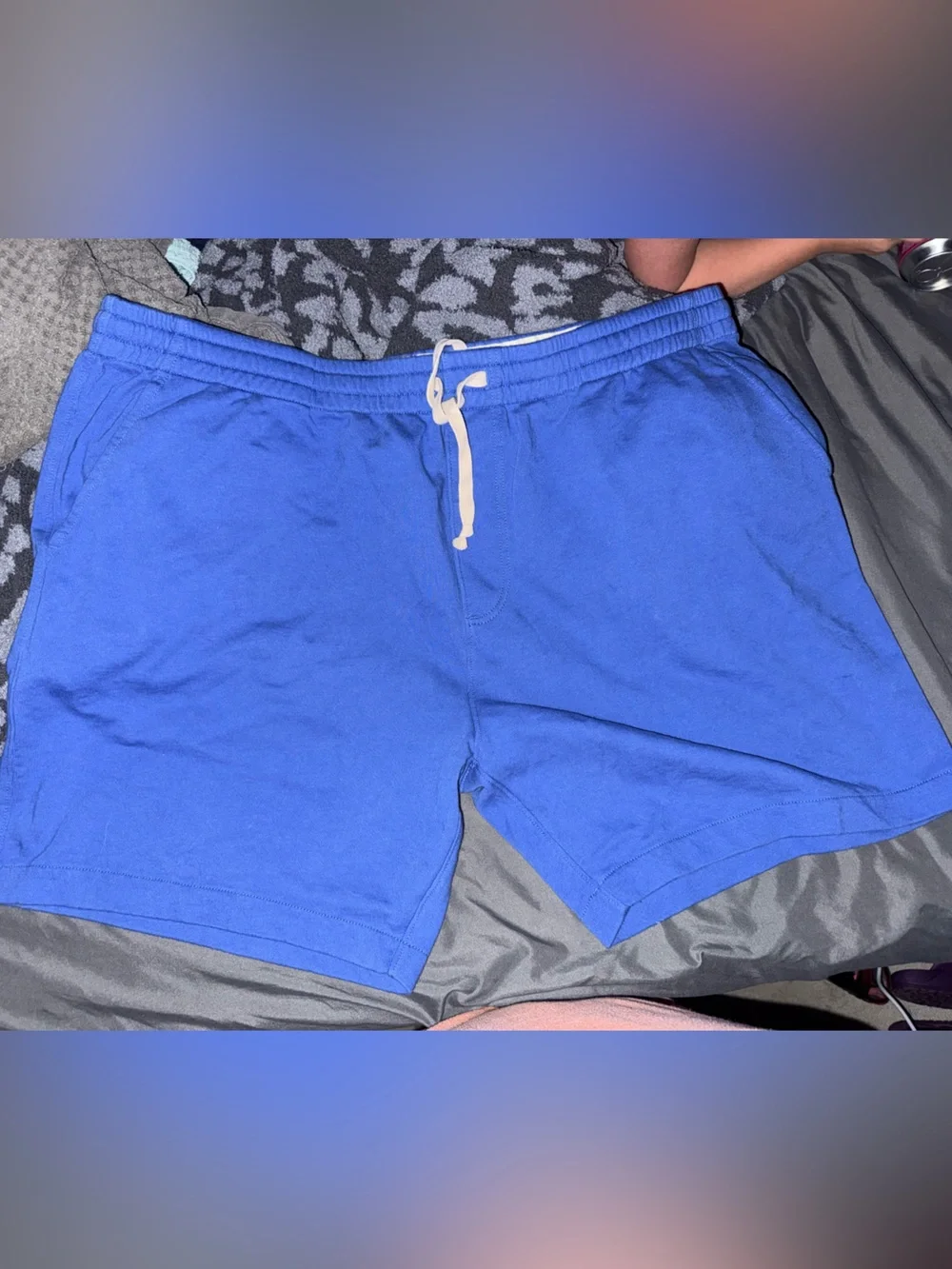 J. Crew Royal Blue Drawstring Athletic Shorts